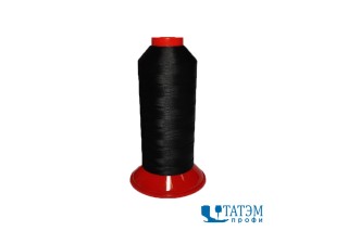 Нитки № 120, Polyart, 5000 м, Ozen Iplik, Турция, черные