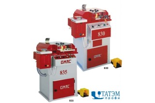 Машины для дублирования / подрезки (триммер), округления и полировки кромок ремней OMAC 830 и OMAC 835, Италия