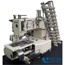Промышленная швейная 12-ти игольная машина Kansai Special FX-4412PMD 1/4" (6.4 мм) (комплект)