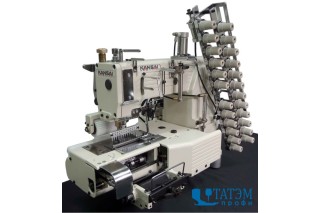 Промышленная швейная 12-ти игольная машина Kansai Special FX-4412PMD 1/4" (6.4 мм) (комплект)