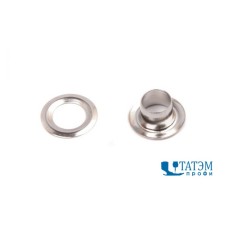 Люверсы 9-10 мм, никель, уп. 2000 шт, Турция