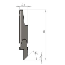 Лезвие для надсечки E2 для KCT