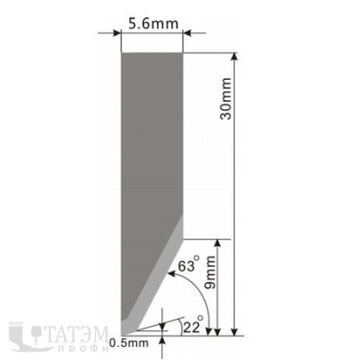 Нож iECHO E26-3 для осциллирующих инструментов