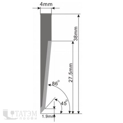 Нож iECHO E28 для осциллирующих инструментов