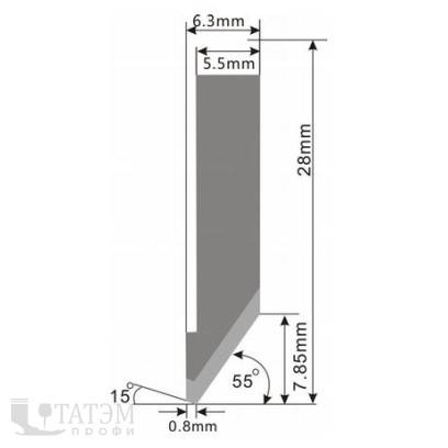 Нож iECHO E42 для осциллирующих инструментов