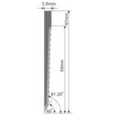 Удлинённые лезвия iECHO E66 для осциллирующих ножей
