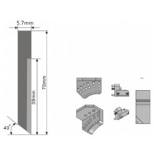 Лезвие iECHO E71-2 для V-CUT