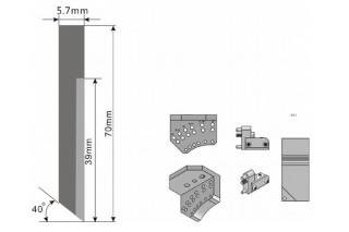 Лезвие iECHO E71-2 для V-CUT