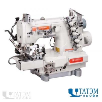 Siruba C007KD-W532-356/CR/CX/UTP/CL/RLP/DCKH1-1 Плоскошовная швейная машина (комплект)
