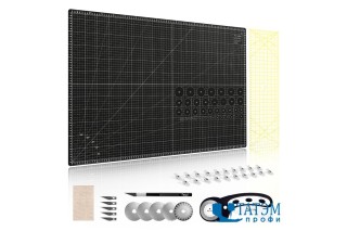 Набор для пэчворка и квилтинга TEXI CRAFT BLACK 90x60 см