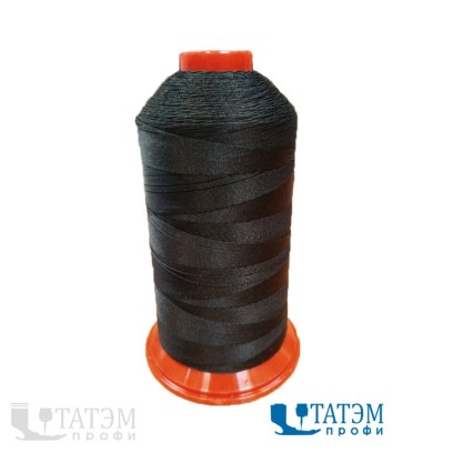 Нитки № 60, Polyart, 4500 м, Ozen Iplik, Турция, черные