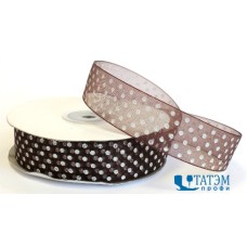 Лента декор. капроновая с рис.