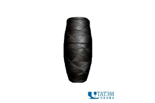 Нитки п/э Cocoon №070 черные, Ozen Iplik, Турция, в кг
