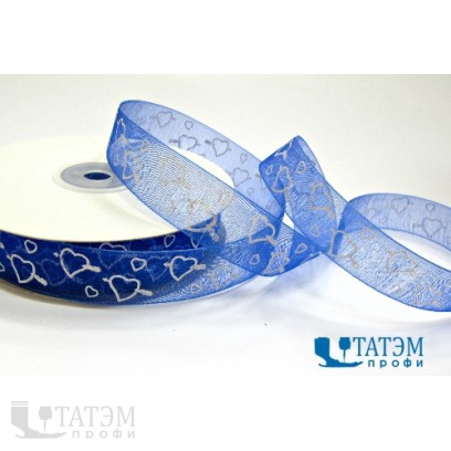 Лента декор. капроновая с рис.