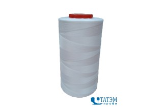 Нитки армированные 70 ЛЛ, 2500 м, Delta 050, "Ozen Iplik", Турция, белые