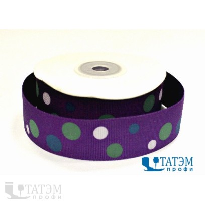 Лента декор. репсовая рис.