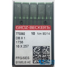 Иглы 1738 (DBх1) FFG/SES №75 Groz-Beckert, Германия