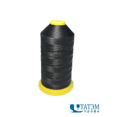Нитки Techlon 020, 1250 м, Ozen Iplik, Турция, черные
