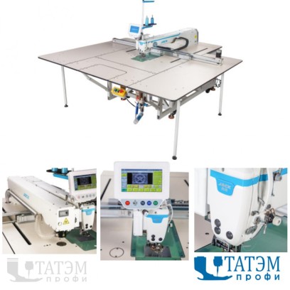 Jack MS-100 машина для пришивания деталей по контуру с лазером (комплект)
