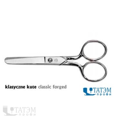 Ножницы MUNDIAL 10,5 см, 430-4.1/8" классические кованые карманные, Бразилия