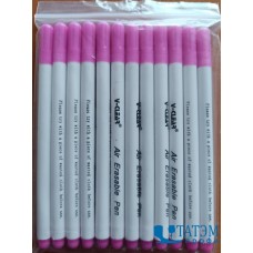 Маркер самоисчезающий розовый 6"