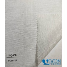 Дублерин FC8070A, 60 г/м2, тканый клеевой 50%ПЭ+50%вискоза, белый, КНР