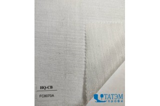 Дублерин FC8070A, 60 г/м2, тканый клеевой 50%ПЭ+50%вискоза, белый, КНР