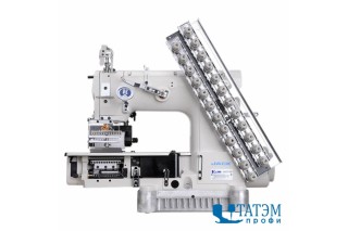 12-ти игольная швейная машина цепного стежка Jack JK-8009VC-12064P (комплект)
