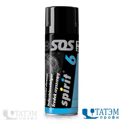 SPIRIT 6 - Промышленный очиститель, спрей 400 мл, Италия