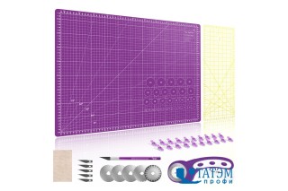Набор для пэчворка и квилтинга TEXI CRAFT PURPLE 60х45 см