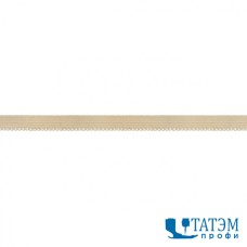 Резинка ажурная 10 мм для нижн. белья с лайкрой (по 50 м) бежевая