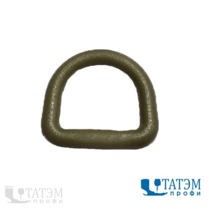Полукольцо 25 мм, ПП, хаки