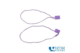 Пломба-этикеткодержатель 9 см, сиреневый, упак. 1000 шт