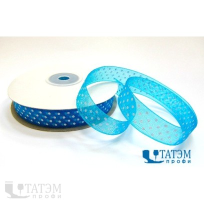 Лента декор. капроновая с рис.