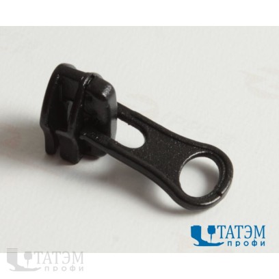 Бегунок для спирали Т-5 автомат, черный (100 шт) LOGO