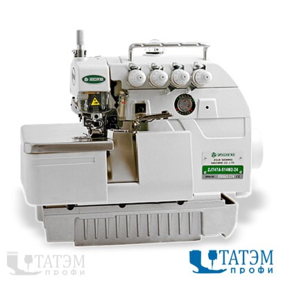 ZOJE ZJ747В-514М2-24 4-х ниточный оверлок (комплект)
