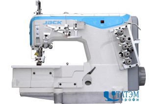 Плоскошовная швейная машина для трикотажа JACK JK-W4-D-01GB (6,4 мм) (комплект)
