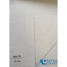 Дублерин F8120A, 120 г/м2, тканый клеевой 50%ПЭ+50%вискоза, белый, КНР