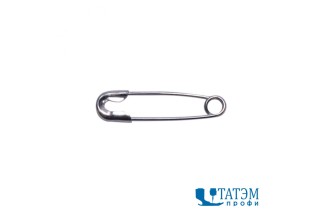 Булавки англ. №0 малые 18 мм, диам. 6 мм, никель, упак. 2000 шт