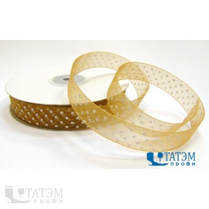 Лента декор. капроновая с рис.