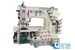 Поясная швейная машина Golden Wheel CS-1204PMD (комплект)

