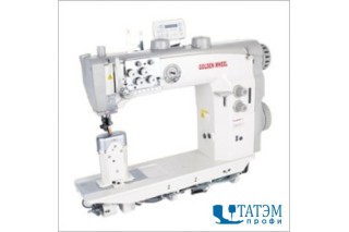 Двухигольная швейная колонковая машина Golden Wheel CS-8860-MBFT-2 (комплект)​