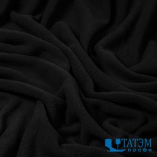 Флис антипиллинг двухсторонний 130 г/м2, шир. 150 см, черный