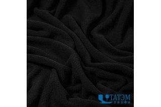 Флис антипиллинг двухсторонний 130 г/м2, шир. 150 см, черный