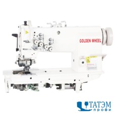 Четырехигольная швейная машина челночного стежка Golden Wheel CS-4741P (комплект)
