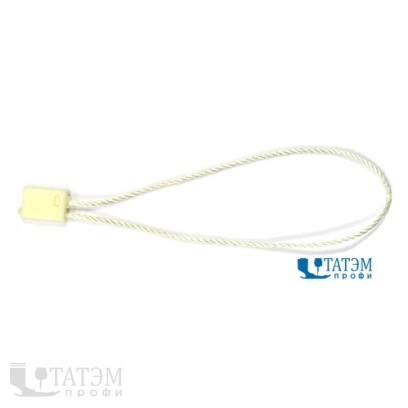 Пломба-этикеткодержатель 9 см, айвори, упак. 1000 шт