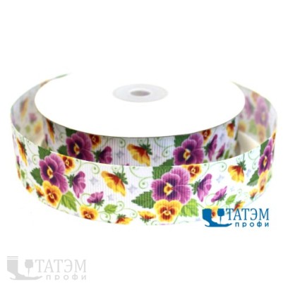 Лента декоративная репсовая 25 мм 