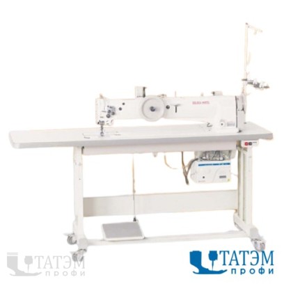 Golden Wheel CSU-4250L-BFT Двухигольная длиннорукавная швейная машина (комплект)
