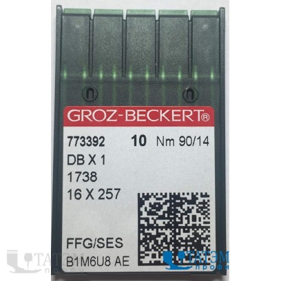 Иглы 1738 (DBх1) FFG/SES №90 Groz-Beckert, Германия