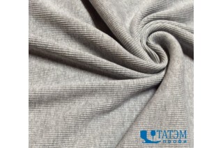 Кашкорсе лайкра 30/2 кардэ 30 den, серый меланж (в рулонах 25-26 кг)